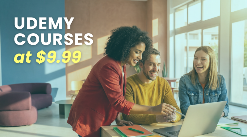 Udemy courses $9.99 exclusive Offer